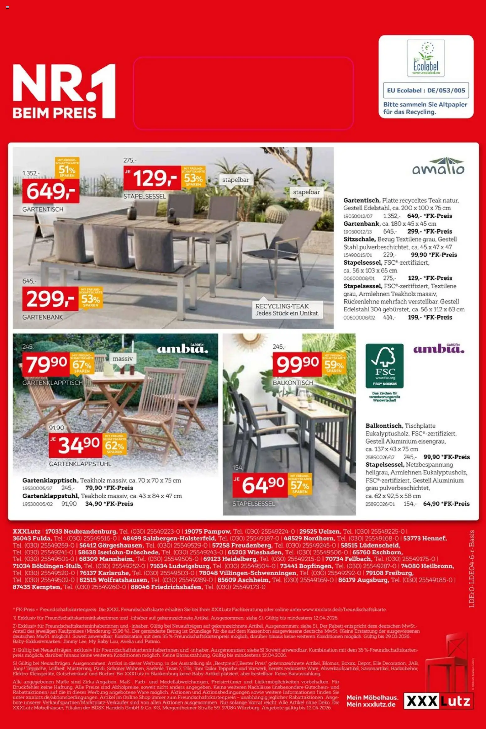 XXXL Lutz Nr. 1 beim Preis – gültig ab 15.03.2026 | Seite: 8