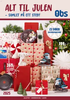 Forhåndsvisning av Coop Obs Julemagasin 2025 gyldig fra 02.11.2025