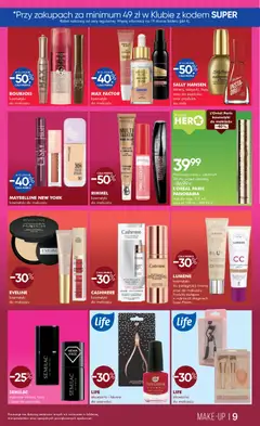 Pogląd oferty "Super-pharm Gazetka" - ważna od 12.12.2025 | Strona: 9 | Produkty: Kosmetyki, Lakiery