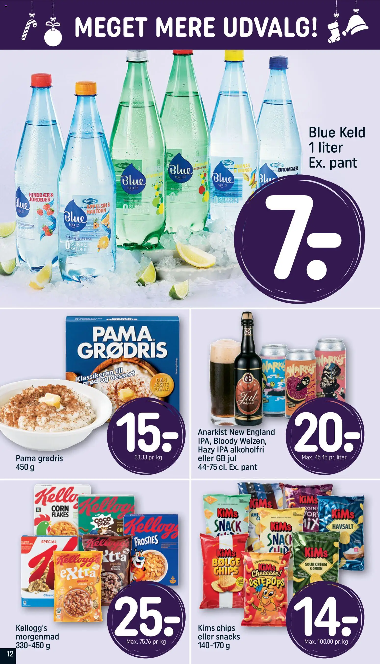 Rema 1000 tilbudsavis – gyldig fra 30.11.2025 | Side: 12 | Produkter: Mango, Jordbær, Chips, Sukker