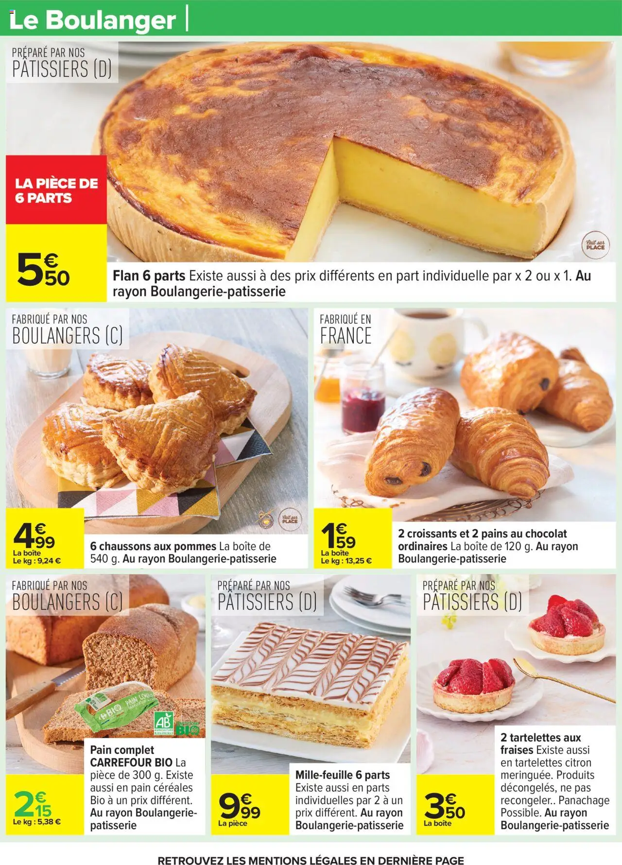 | Page: 34 | Produits: Citron, Pain, Chaussons, Fraises