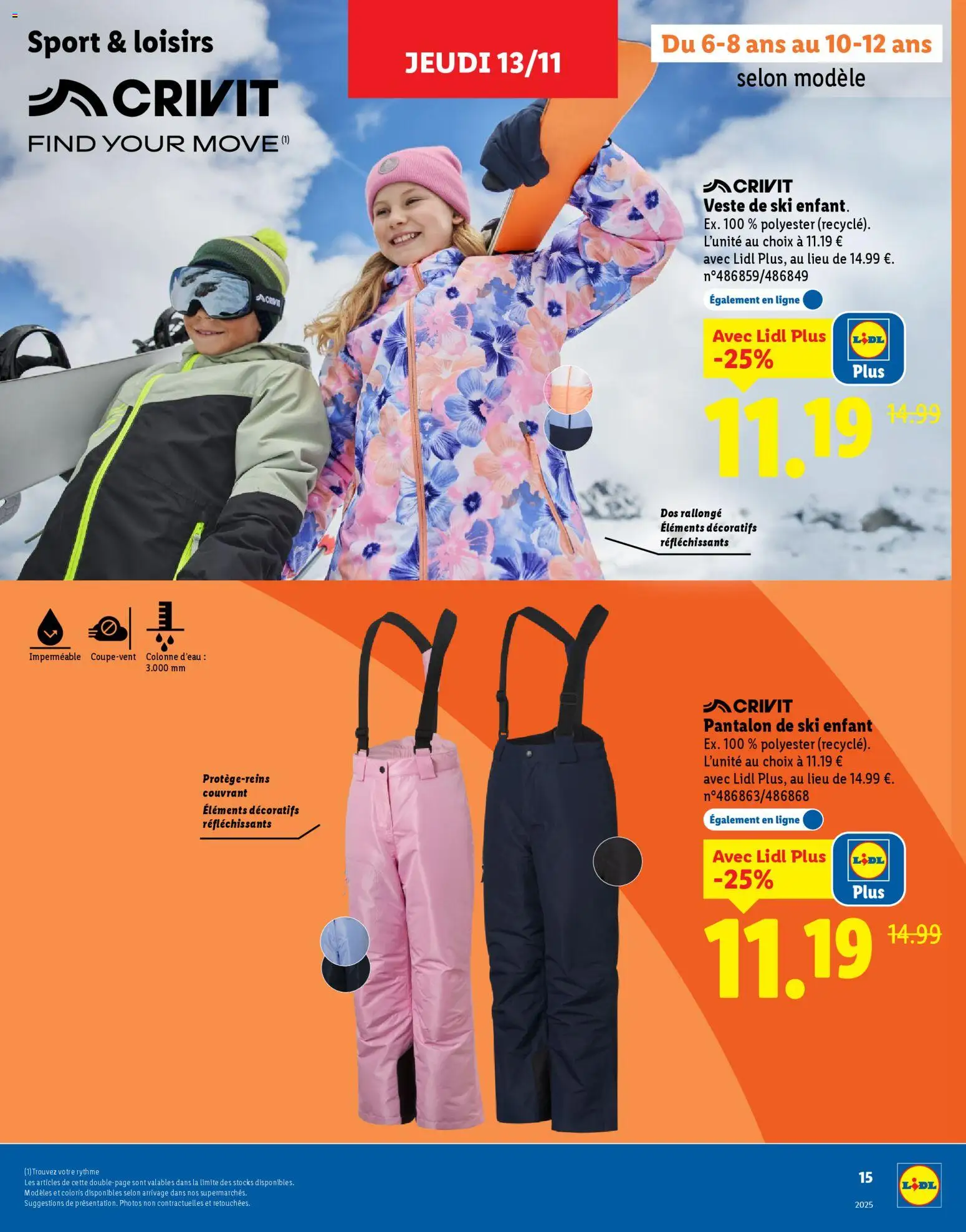 {H1} | Page: 15 | Produits: Veste de ski, Ski, Veste, Pantalon