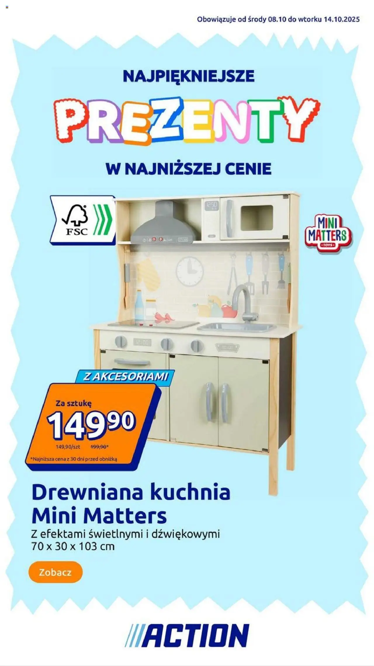 Action Gazetka - Presents od 08.10.2025 | Strona: 1