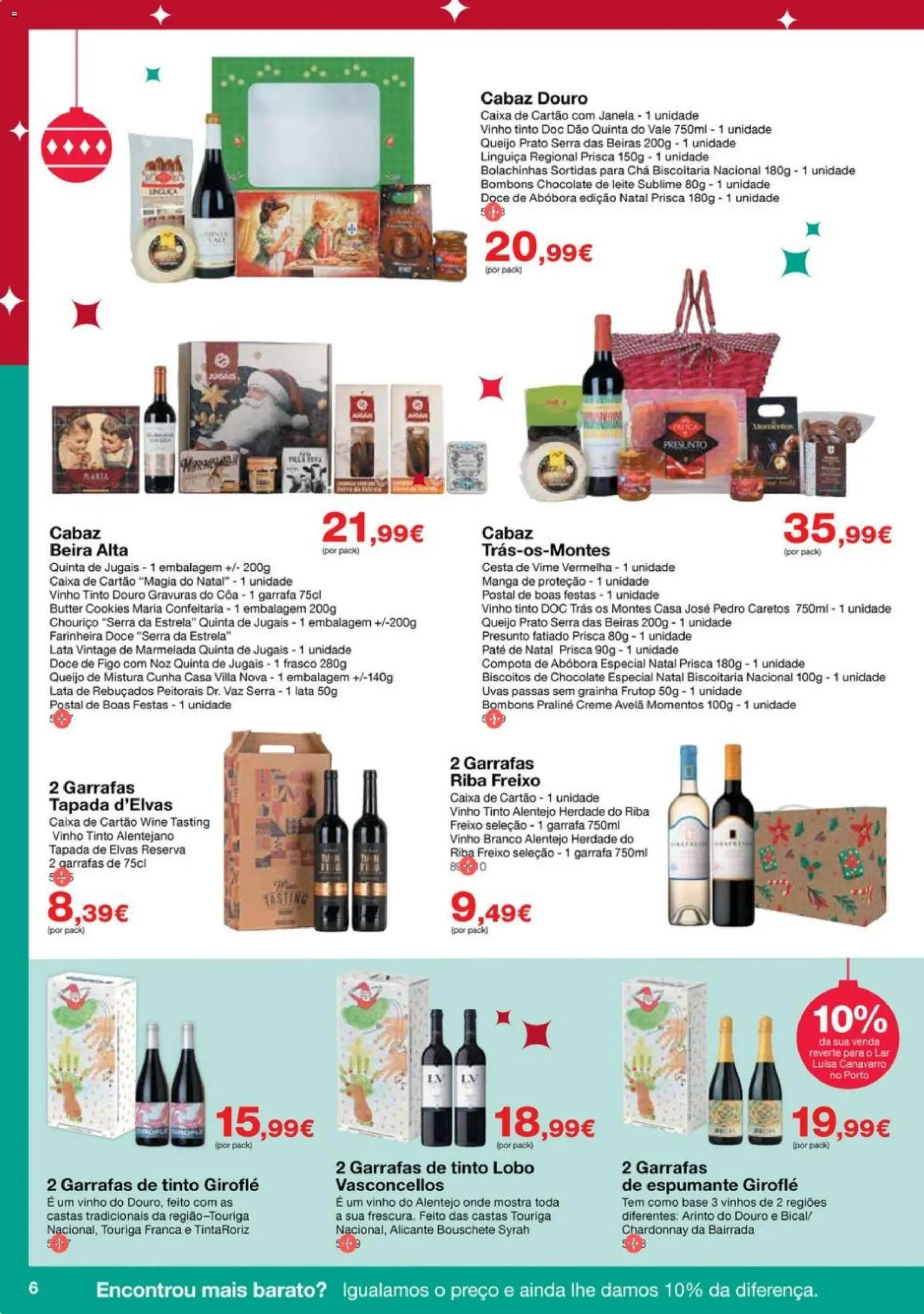 Staples - Folheto Natal 2025 │ válido de 03.12.2025 | Página: 6 | Produtos: Leite, Queijo, Chá, Uvas