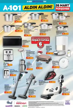 26.03.2026 tarihinden itibaren geçerli olan A101 kataloğu önizlemesi | Sayfa: 20