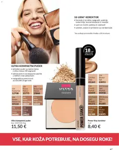 Avon katalog akcije – veljaven od 01.02.2026 | Stran: 73 | Izdelki: Korektor, Puder