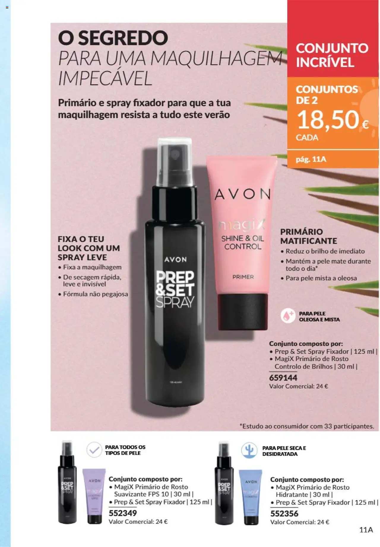Catálogo Avon Campanha 6 │ válido de 01.06.2025 | Página: 223 | Produtos: Primer, Maquilhagem, Spray fixador, Fixador