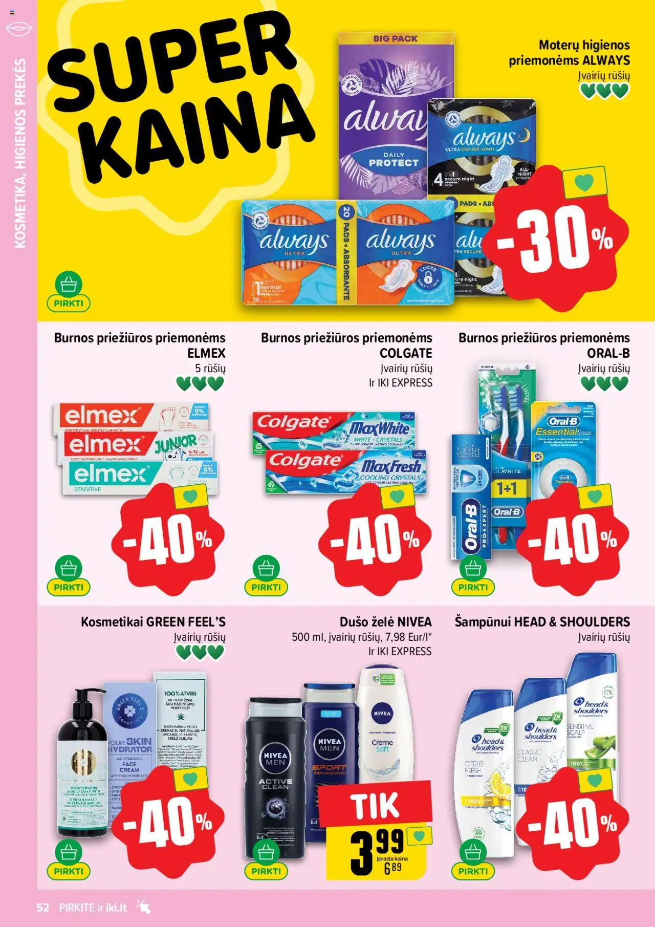 IKI leidinys│galioja nuo 14.07.2025 | Puslapis: 52 | Prekių: Kremas, Dušo želė