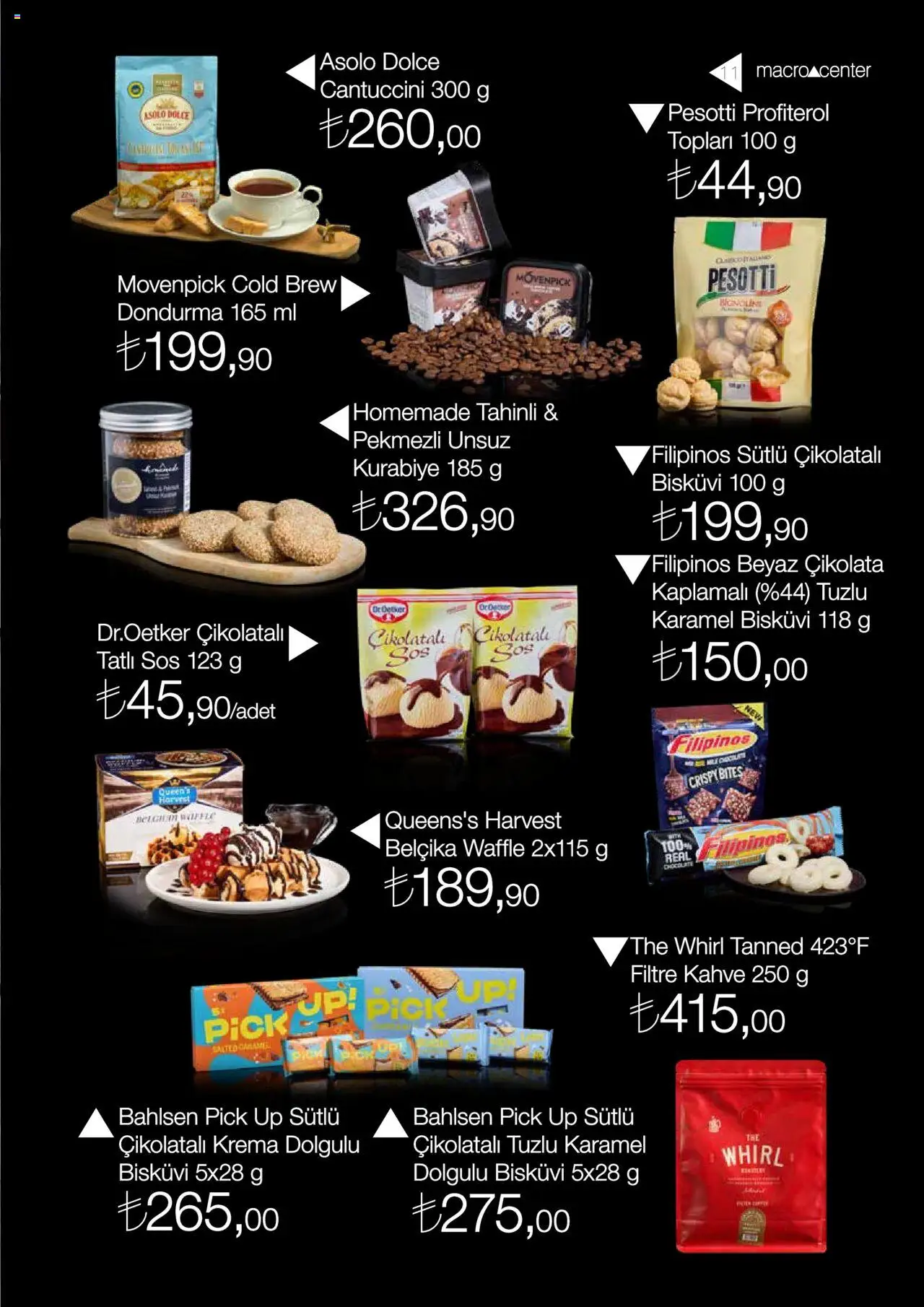 Migros Katalog - MacroStyle Ekim 2025 - 01.10.2025 tarihinden itibaren geçerlidir | Sayfa: 11 | Ürünler: Krema, Kurabiye, Dondurma, Bisküvi
