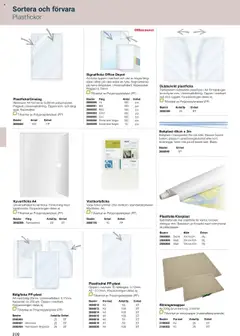 Office Depot reklamblad aktuell från 15.02.2024 | Sida: 210 | Produkter: Plastfolie, Plastficka