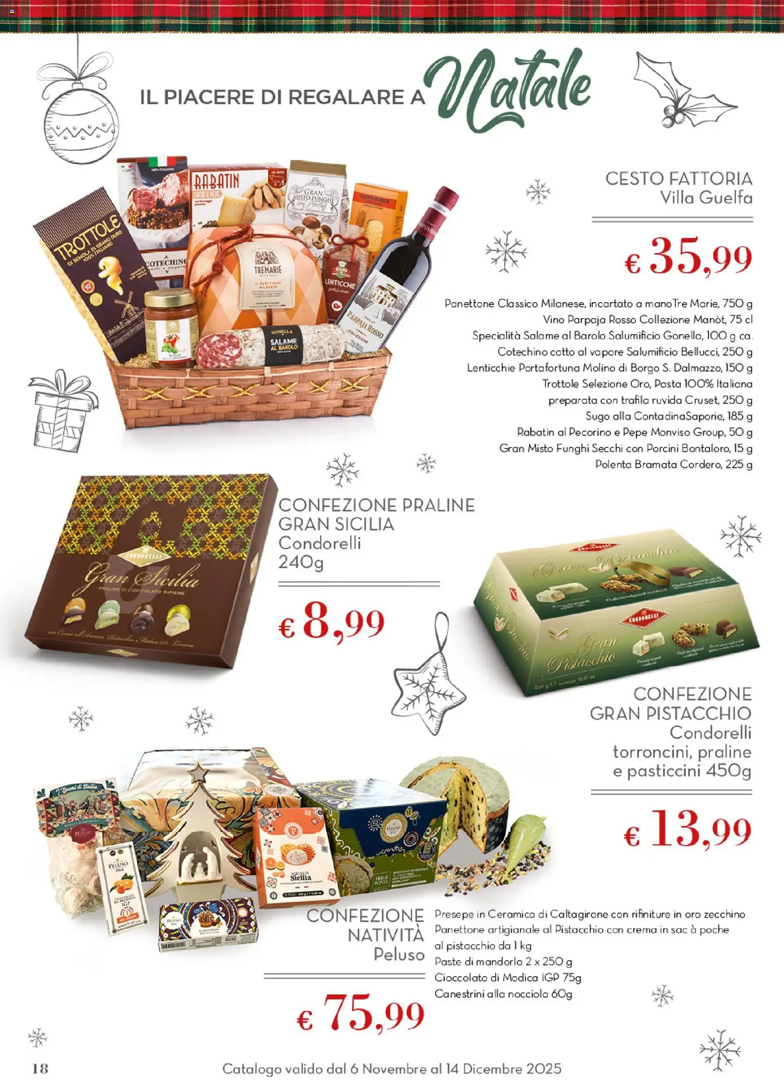 Volantino Conad del 06.11.2025 | Pagina: 18 | Prodotti: Pasta, Funghi, Panettone, Sugo