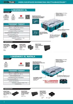 Makita-mainoslehti voimassa 27.10.2025 alkaen | Sivu: 6 | Tuotteet: Kansi