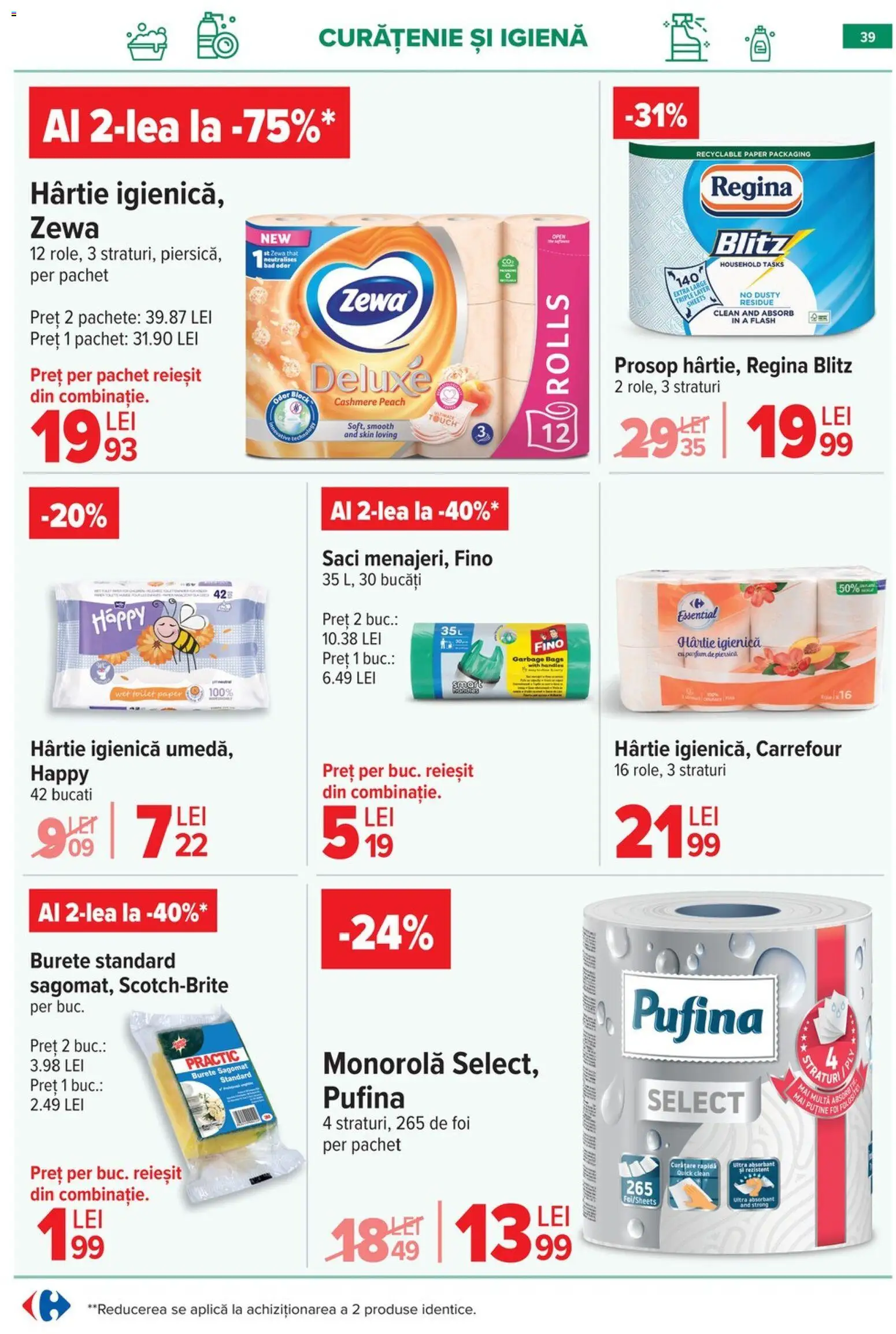 Noul catalog Carrefour – valabil de la 04.02.2026 | Pagină: 41 | Produse: Pomelo, Parfum, Burete