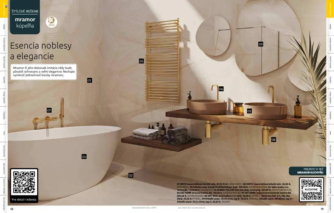 Nové Siko akcie – leták je platný od 01.09.2025 | Strana: 10 | Produkty: Osvetlenie, Kúpelňa, Zrkadlo, Vaňa