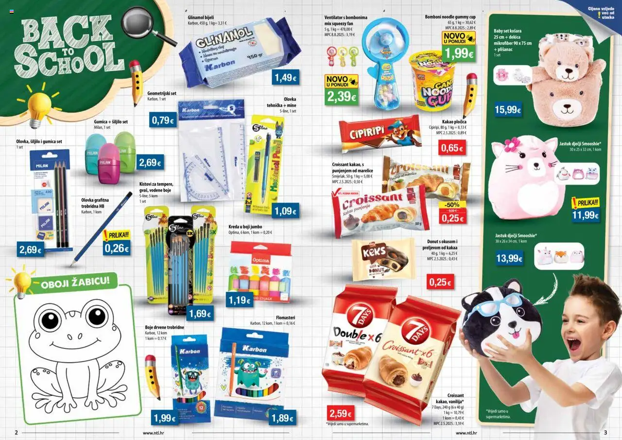 NTL katalog | vrijedi od 27.08.2025 | Stranica: 2 | Proizvodi: Košara, Marelice, Kakao, Flomasteri
