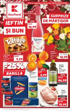 Ofertele Kaufland valabile de la 25.02.2026