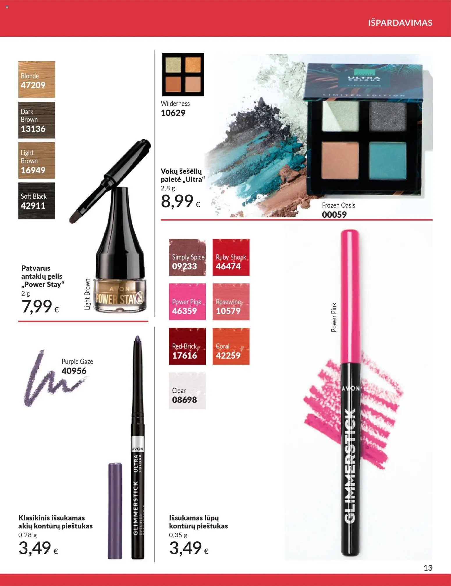 AVON akcijos nuo 01.12.2025 | Puslapis: 13