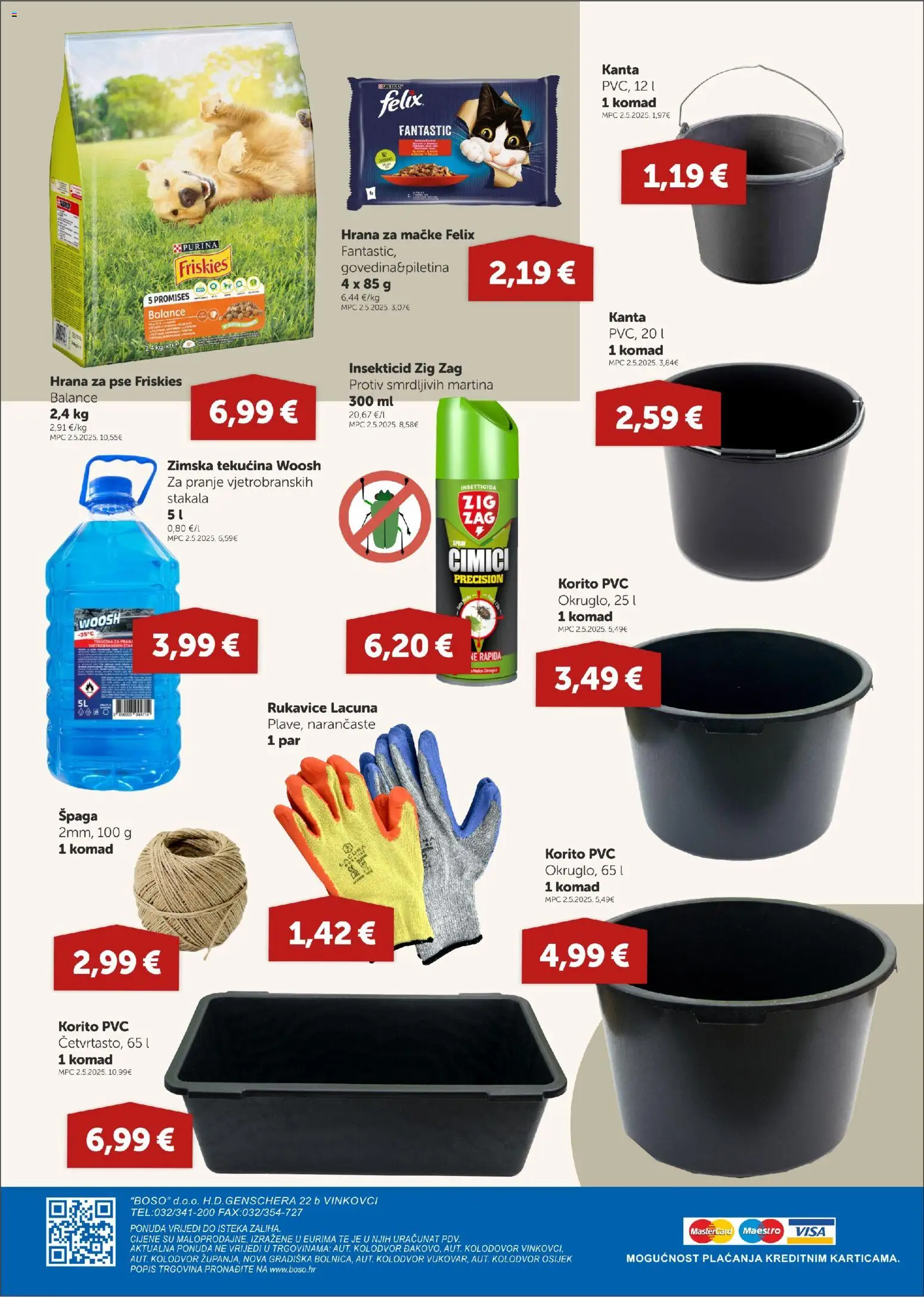 Boso katalog | vrijedi od 06.11.2025 | Stranica: 16 | Proizvodi: Hrana za pse, Hrana za mačke, Rukavice