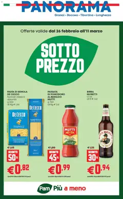 Anteprima del volantino Panorama Roma catalogo valido a partire dal 26.02.2026