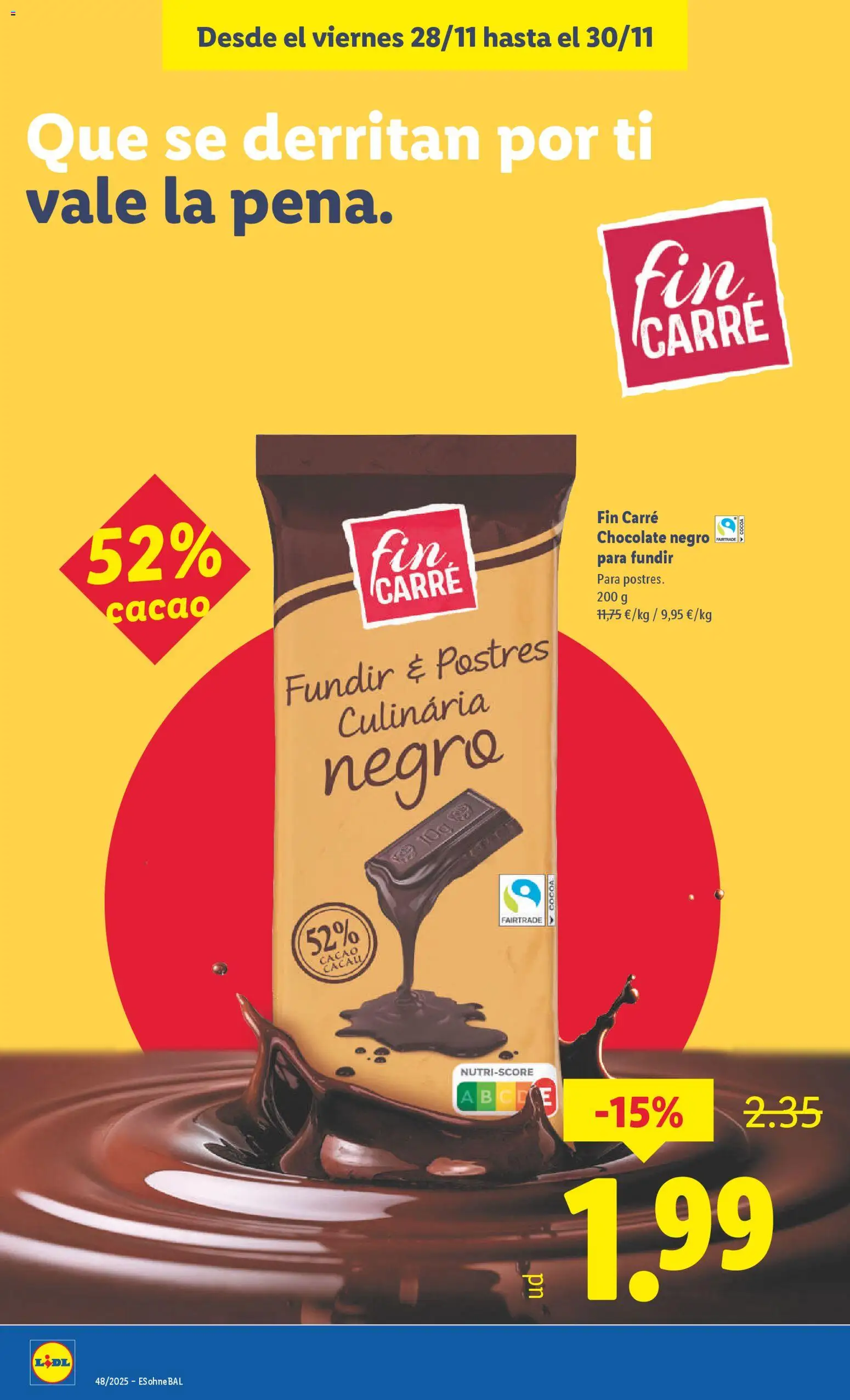 Lidl folleto │ válido desde el 24.11.2025 | Página: 34 | Productos: Chocolate, Φρυγανιές σικάλεως