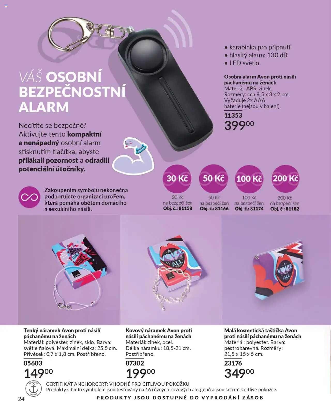 Avon katalog 9/2025 od 01.09.2025 | Strana: 26 | Produkty: Kosmetická taštička, Baterie, LED, LED světlo
