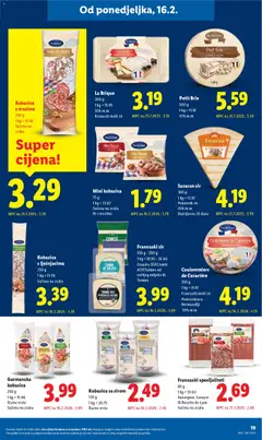Katalog Lidl - Pregled kataloga iz trgovine Lidl, vrijedi od 16.02.2026 | Stranica: 19
