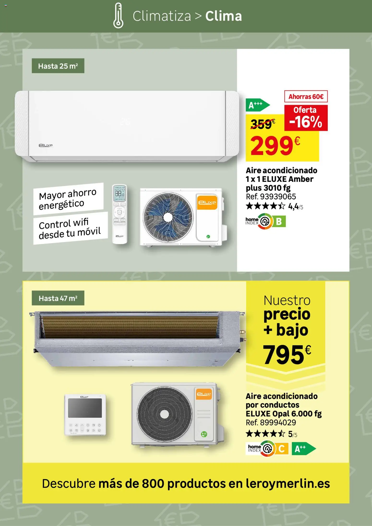 Leroy Merlin catálogo │ válido desde el 03.03.2026 | Página: 30 | Productos: Aire acondicionado
