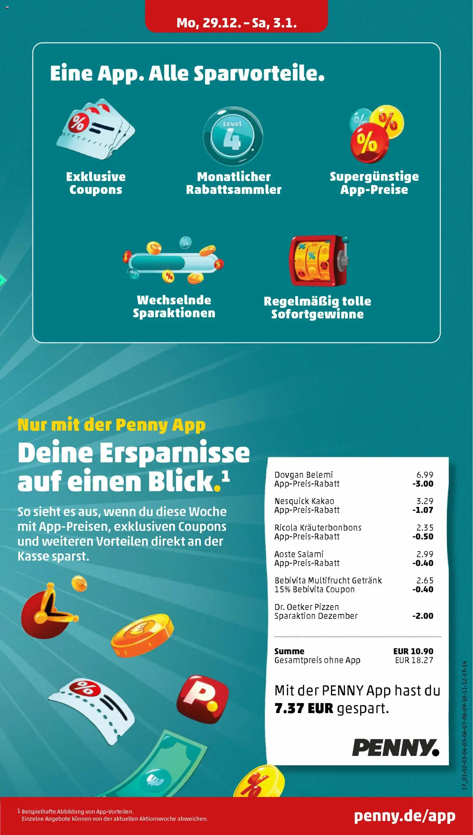 Penny Prospekt 	 – gültig ab 29.12.2025 | Seite: 17 | Produkte: Salami