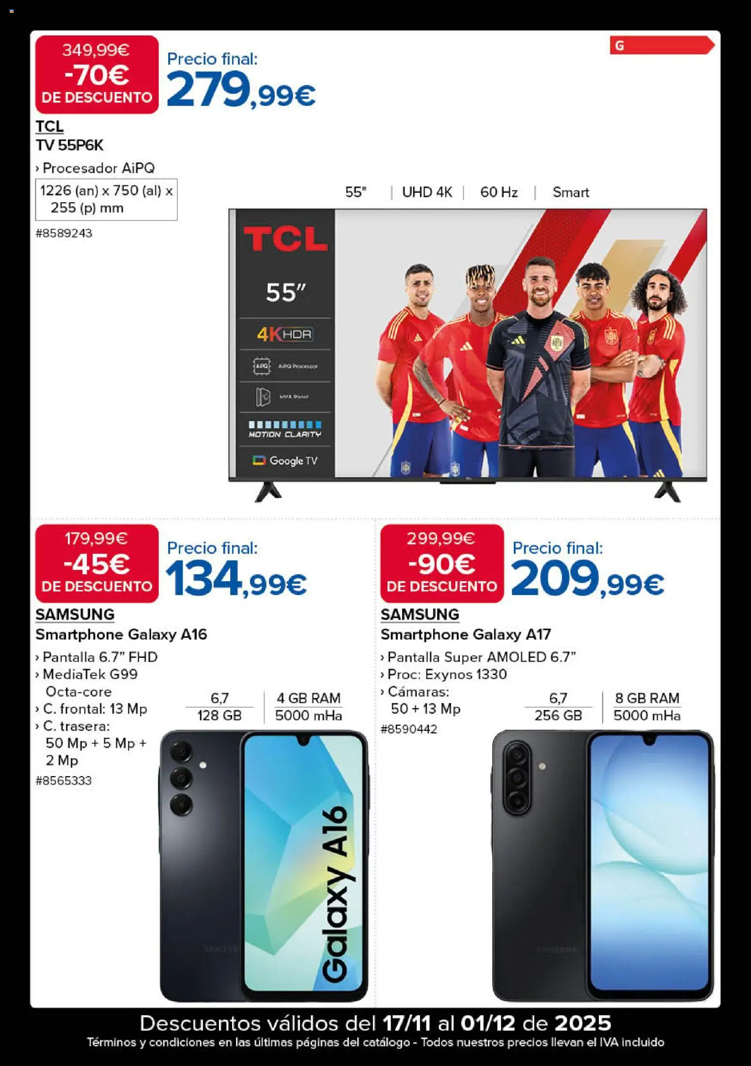 Costco Black Friday │ válido desde el 17.11.2025 | Página: 6 | Productos: Smartphone