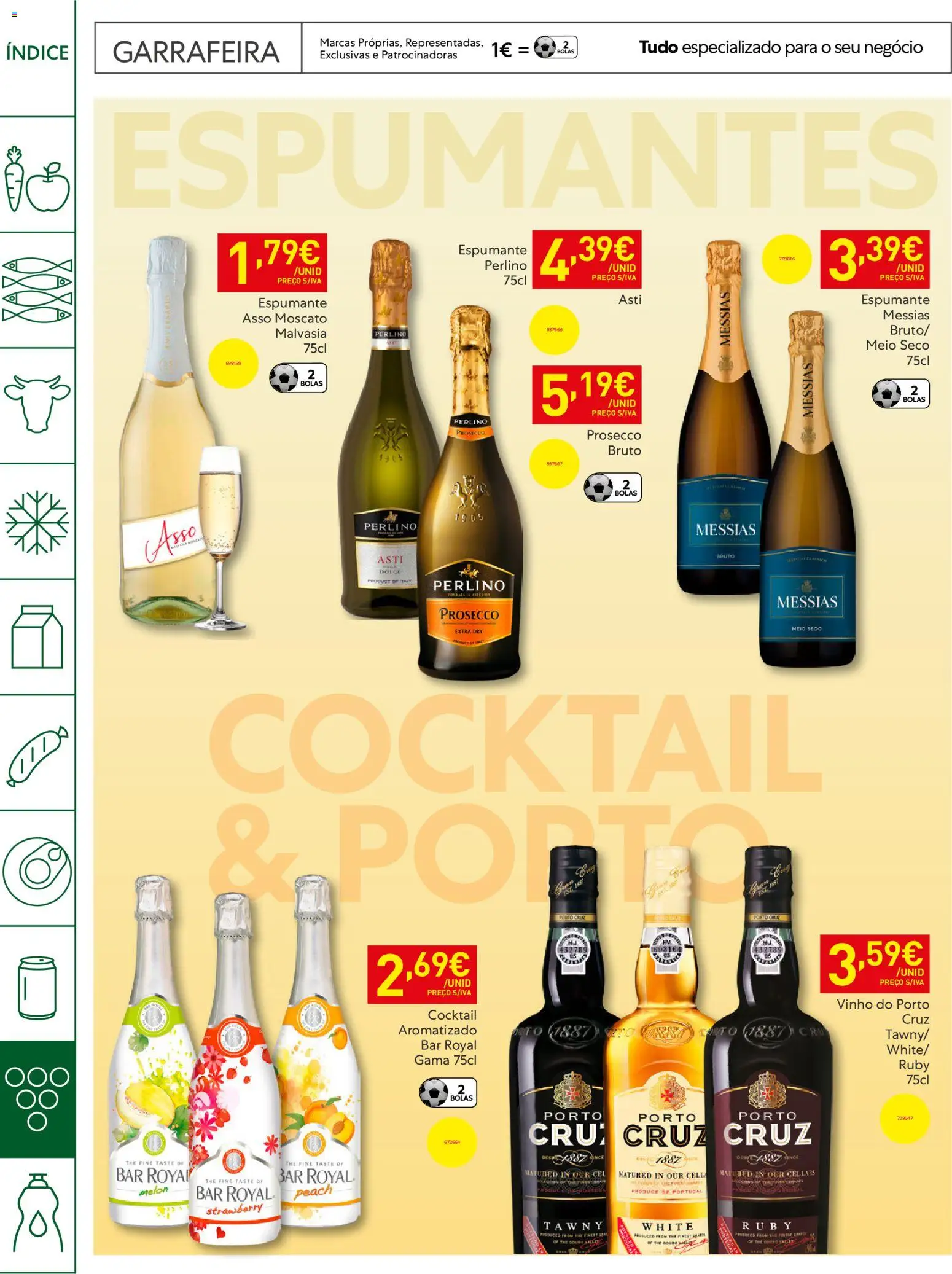 Recheio Horeca │ válido de 21.04.2026 | Página: 30 | Produtos: Espumante, Prosecco, Vinho