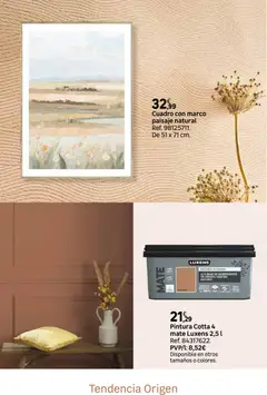 Vista previa Leroy Merlin catálogo Decoración válido desde el 12.03.2026 | Página: 12 | Productos: Κρεμάστρα, Marco