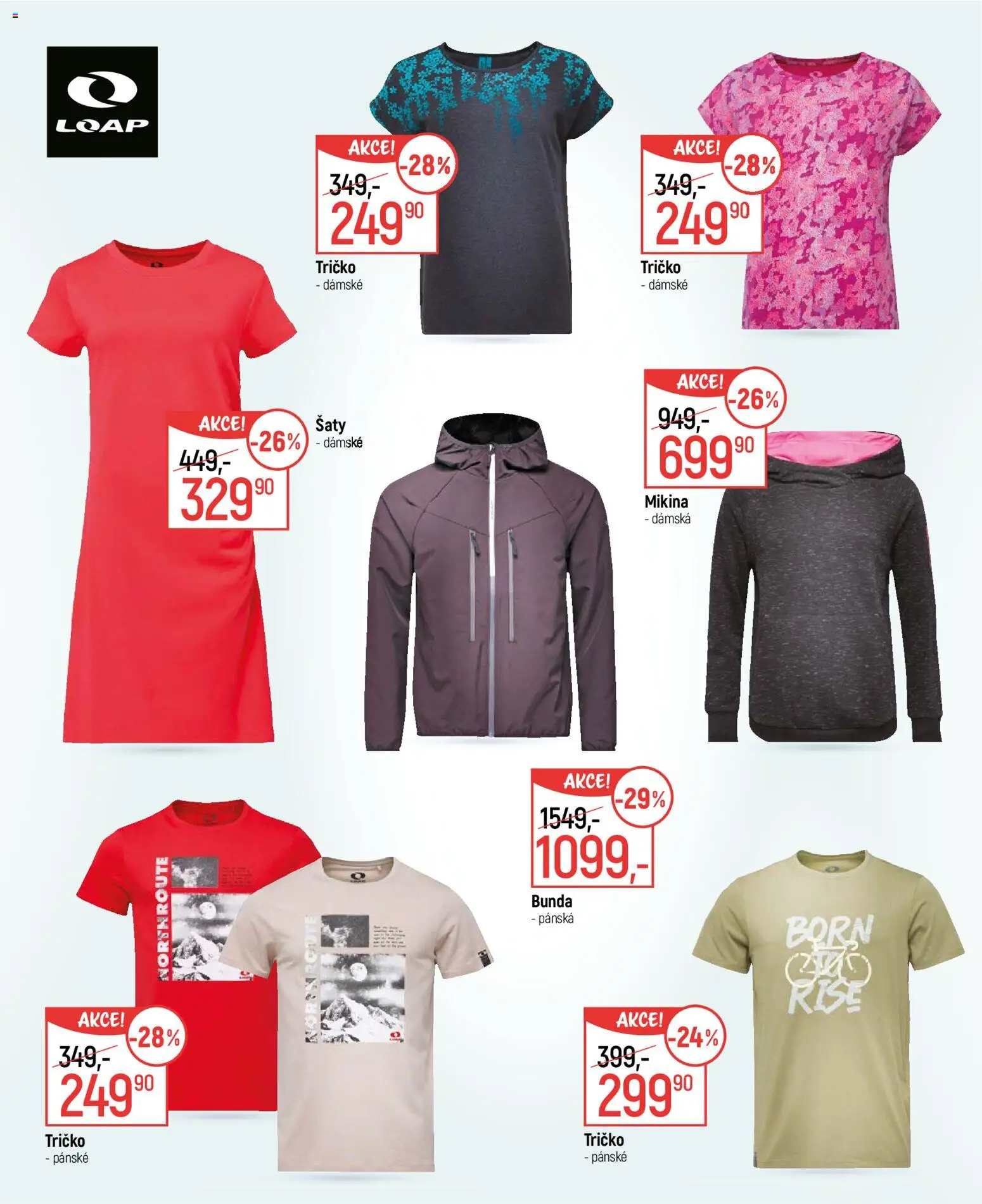 Globus leták - Jaro 2026 od 04.03.2026 | Strana: 13 | Produkty: Šaty, Tričko, Mikina, Bunda