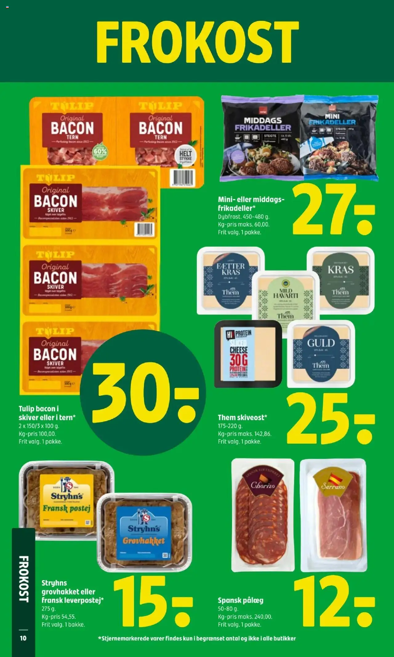 Coop 365 tilbudsavis – gyldig fra 16.10.2025 | Side: 12 | Produkter: Paté, Pålæg, Frikadeller, Bacon