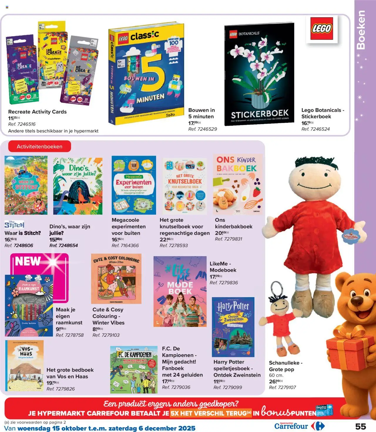 {H1} | Pagina: 55 | Producten: Bloemen, Boek, Kinder, Stickers