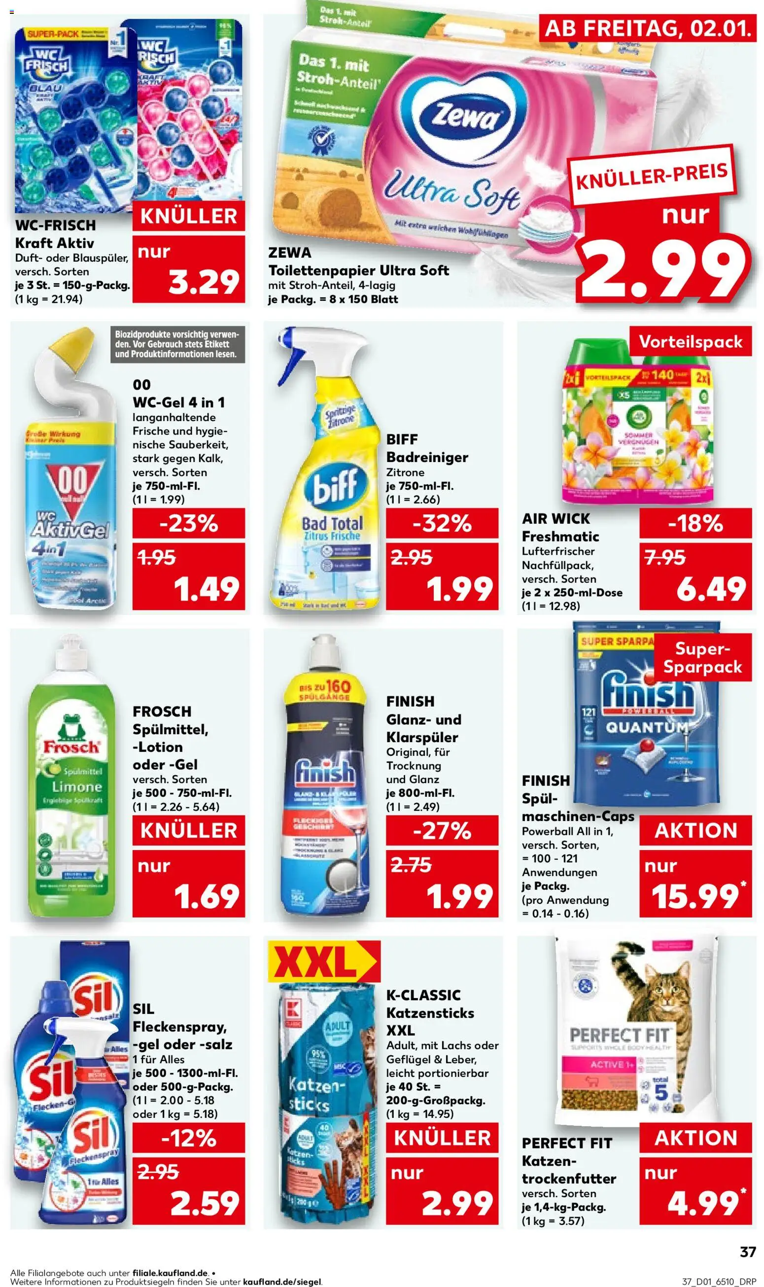 Kaufland prospekt Köln	 – gültig ab 02.01.2026 | Seite: 37 | Produkte: Finish, Lachs, Salz, Zitrone