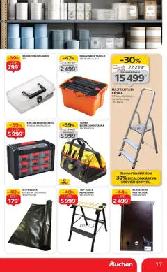 Auchan Hipermarket - Indítsd okosan az évet - amely érvényes a következő dátumtól: 15.01.2026 | Oldal: 17