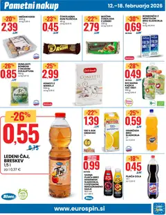 Eurospin katalog akcije – veljaven od 12.02.2026 | Stran: 11 | Izdelki: Bonboni, Mandlji, Sok, Breskev