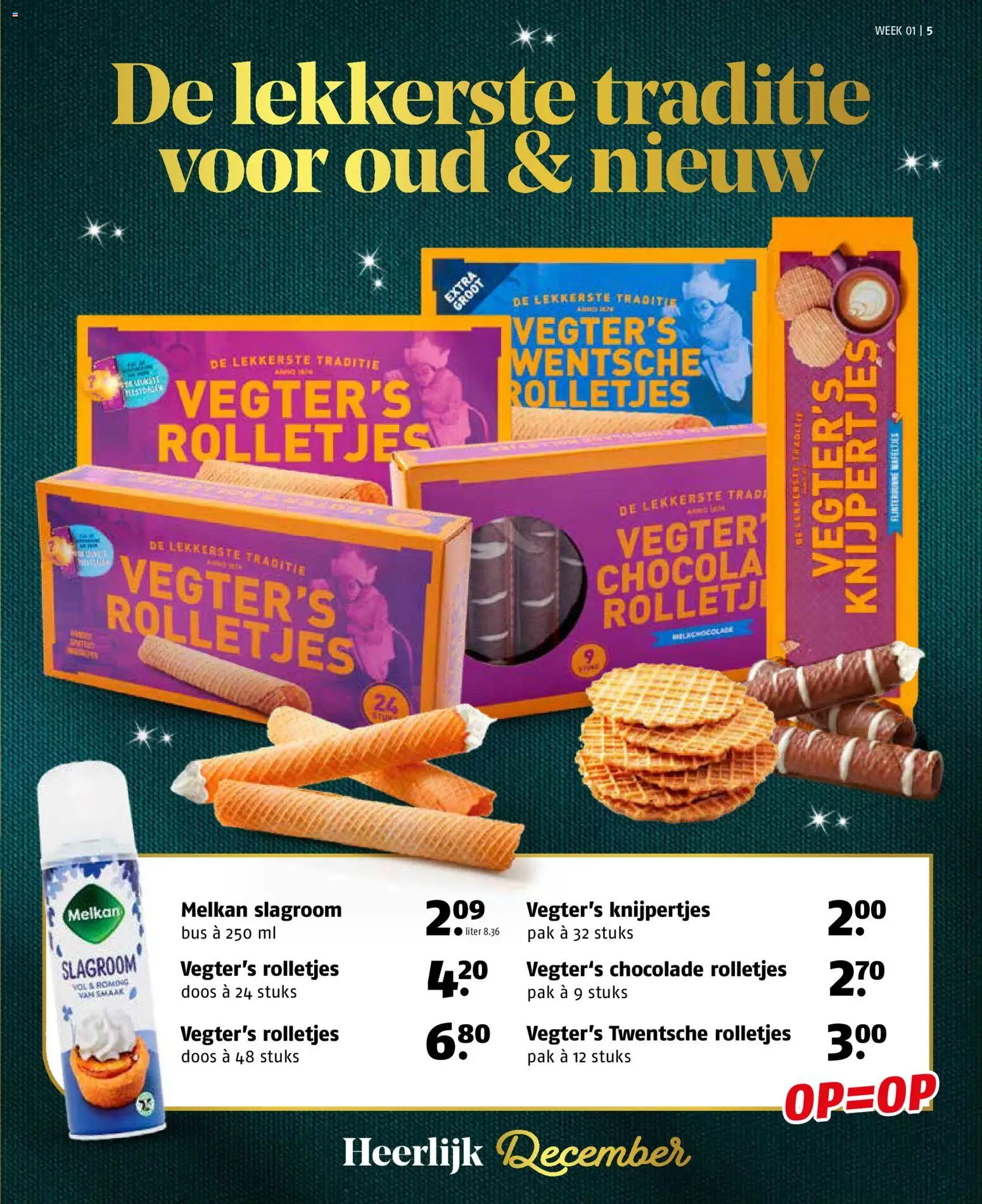 {H1} | Pagina: 5 | Producten: Chocolade, Slagroom