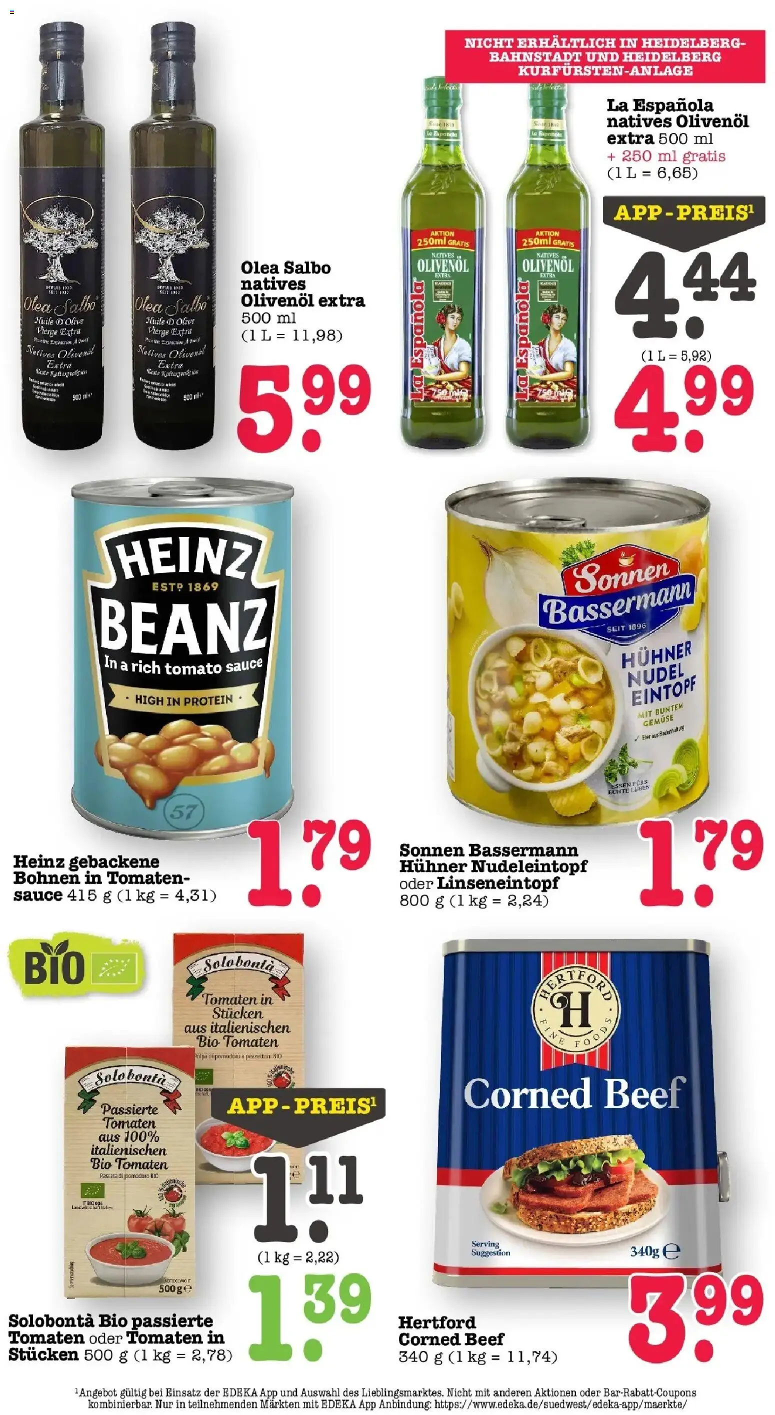 Edeka prospekt Wörth Am Rhein	 – gültig ab 02.03.2026 | Seite: 29 | Produkte: Olivenol, Tomaten, Gemüse