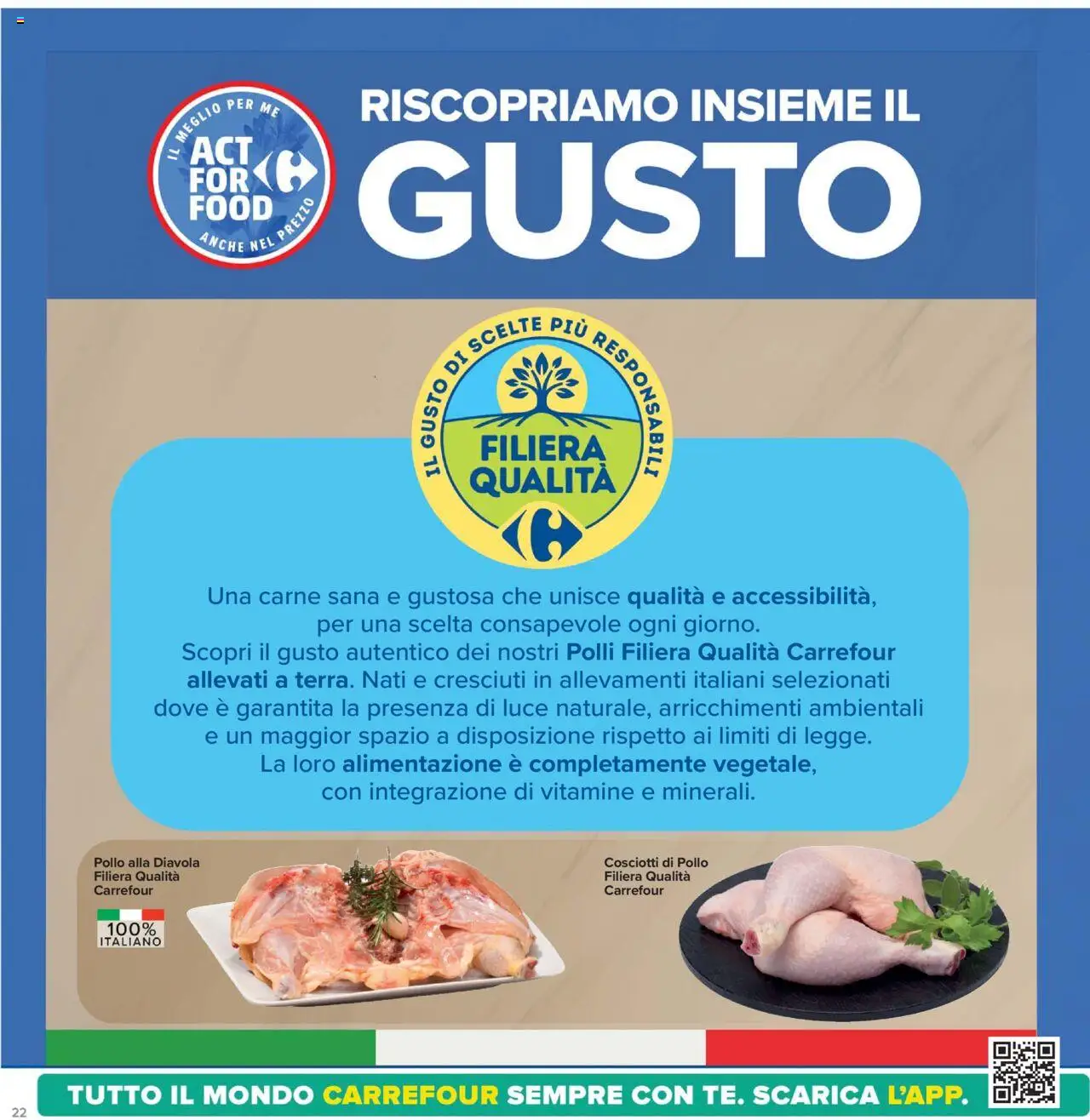 Volantino Carrefour del 05.05.2025 | Pagina: 22 | Prodotti: Pollo