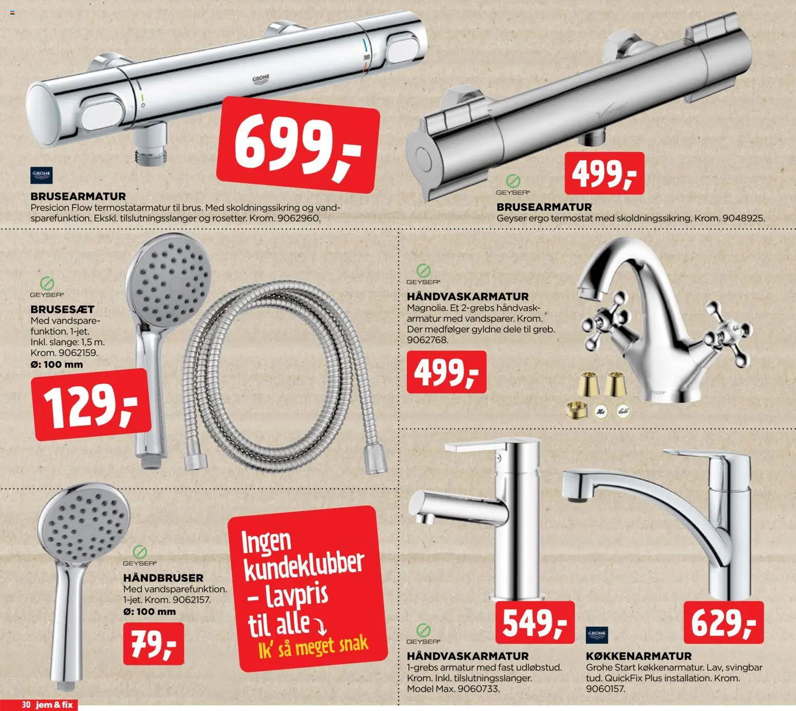 Jem & fix tilbudsavis – gyldig fra 26.04.2026 | Side: 30 | Produkter: Håndvask