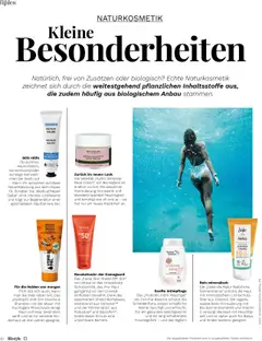 Müller Magazine Lifestyle 4/25 gültig ab 14.07.2025 | Seite: 30 | Produkte: Maus, Shampoo, Creme, Sonnencreme
