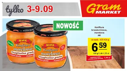 Pogląd oferty "Gram Market Gazetka - Niesłychanie Niskie Ceny" - ważna od 08.09.2025