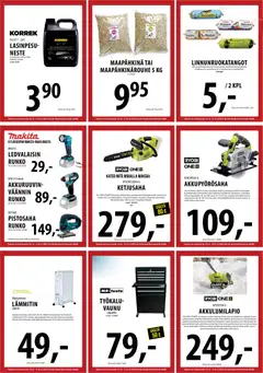 Tuuri-mainoslehti voimassa 10.12.2025 alkaen | Sivu: 33 | Tuotteet: Akku, Laturi