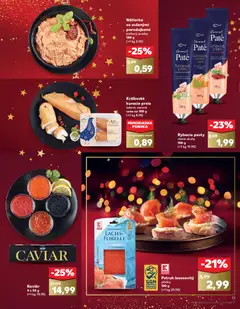Kaufland SK Karácsonyi katalógus - amely érvényes a következő dátumtól: 27.11.2025 | Oldal: 11 | Termékek: Kaviár, Só