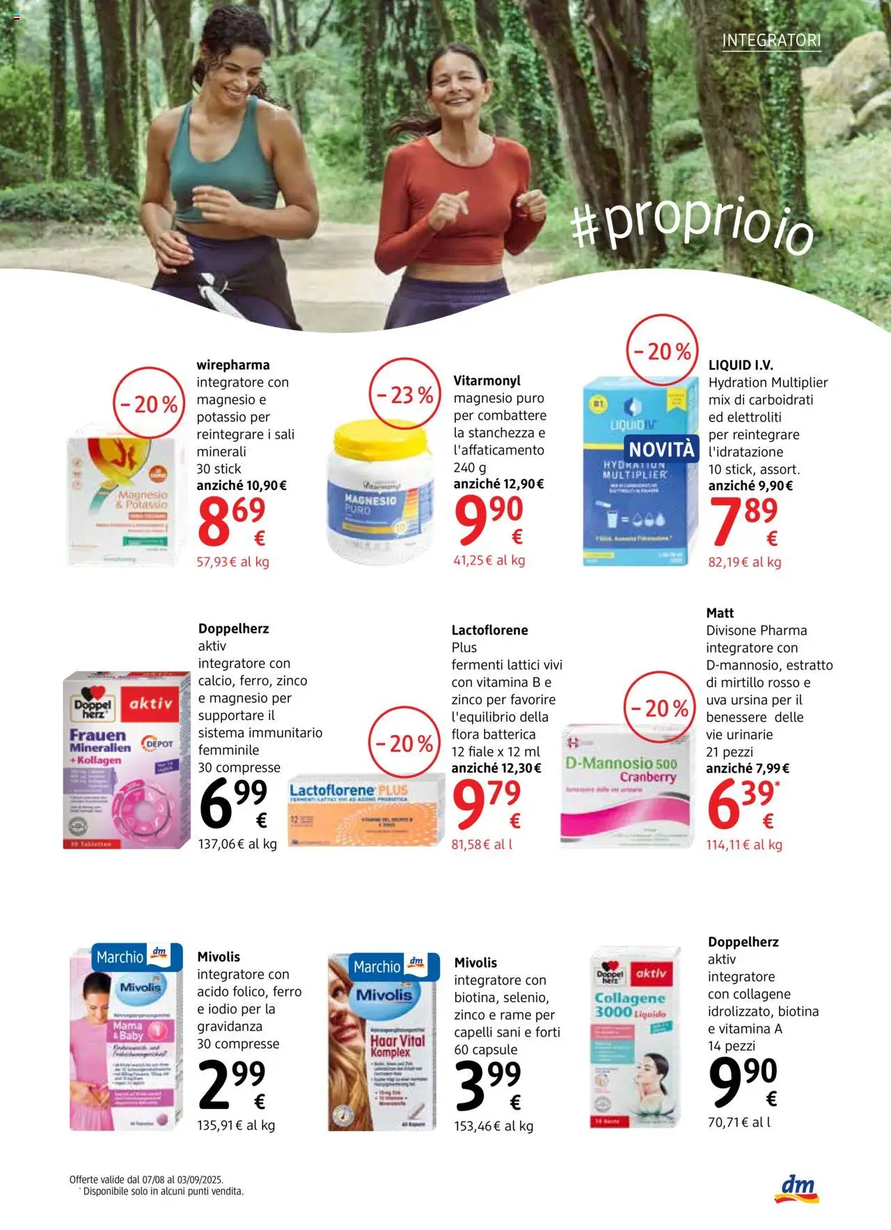 Volantino dm drogerie markt del 07.08.2025 | Pagina: 5 | Prodotti: Uva