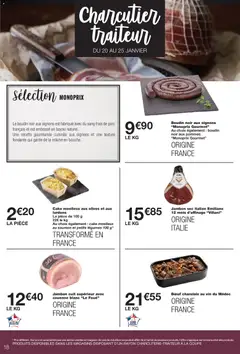 Monoprix - Prévisualisation de Monoprix catalogue valide à partir de 20.01.2026 | Page: 18