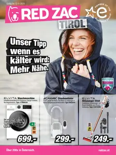 RED ZAC Tirol ab 27.10.2025 gültig