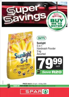 Spar specials catalogue – valid from 22.04.2026 | Page: 13 | Products: Shower, Pads, Shower gel, Deodorant