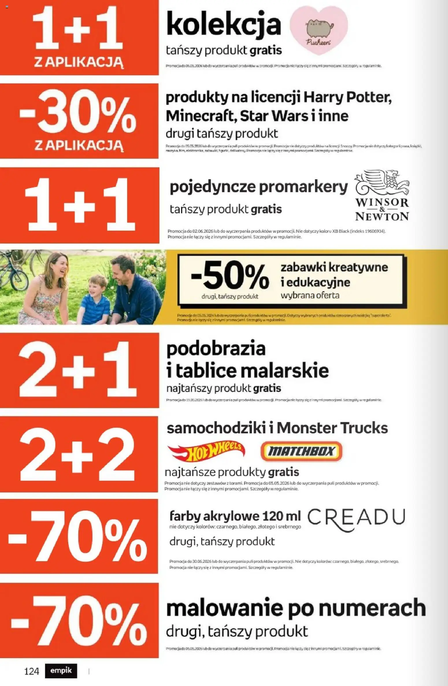 Empik promocje od 22.04.2026 | Strona: 124 | Produkty: Farby akrylowe